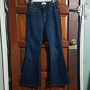 Abercrombie & Fitch NWOT,Dark Blue, Vintage Flare High Rise, Size:4